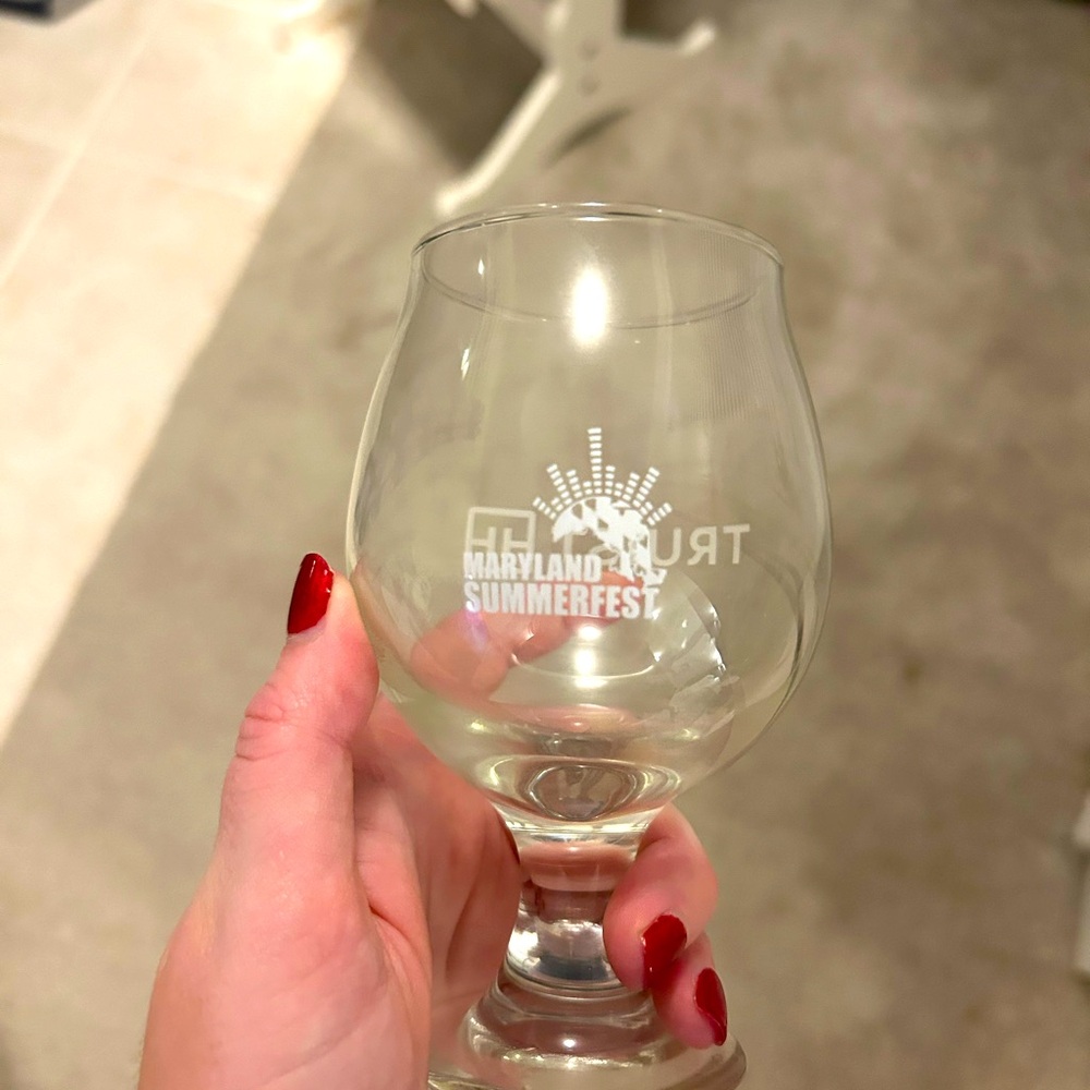 Maryland Summerfest Beer Glass